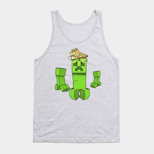 Creeper's Ocelot Phobia Tank Top